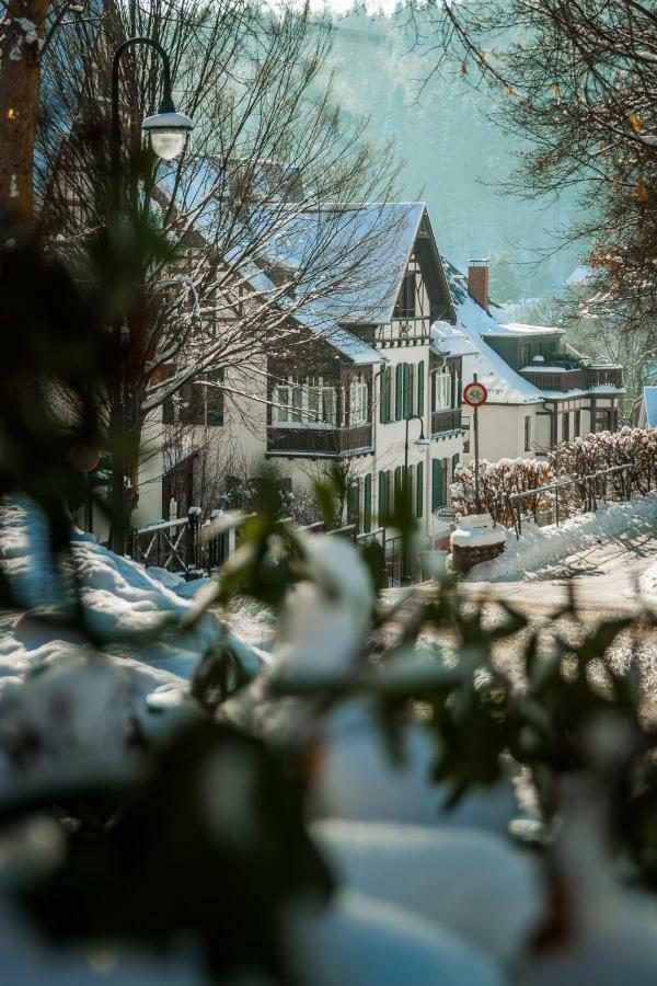 Hotel-Pension Heimburg Bad Elster Exteriör bild