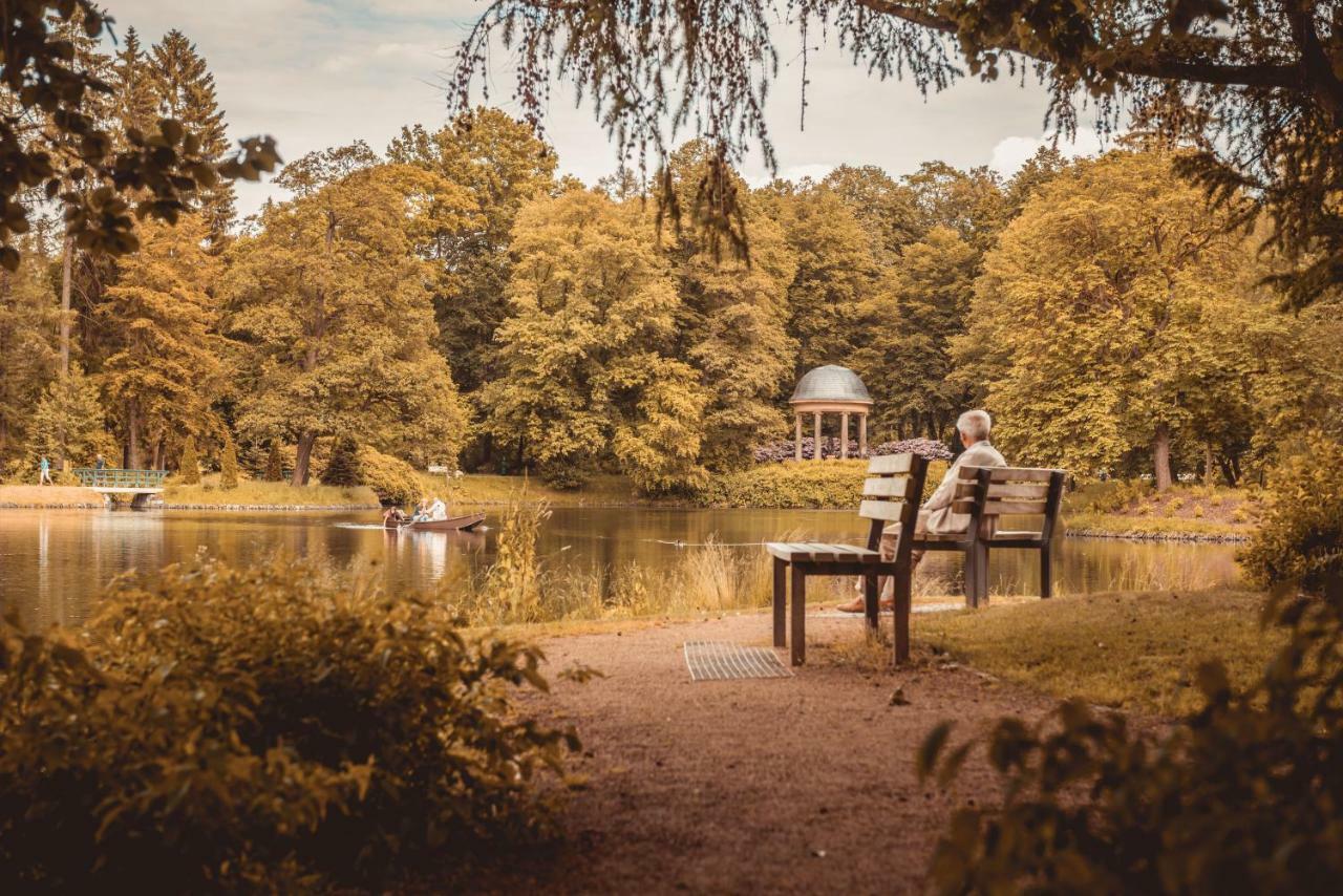 Hotel-Pension Heimburg Bad Elster Exteriör bild