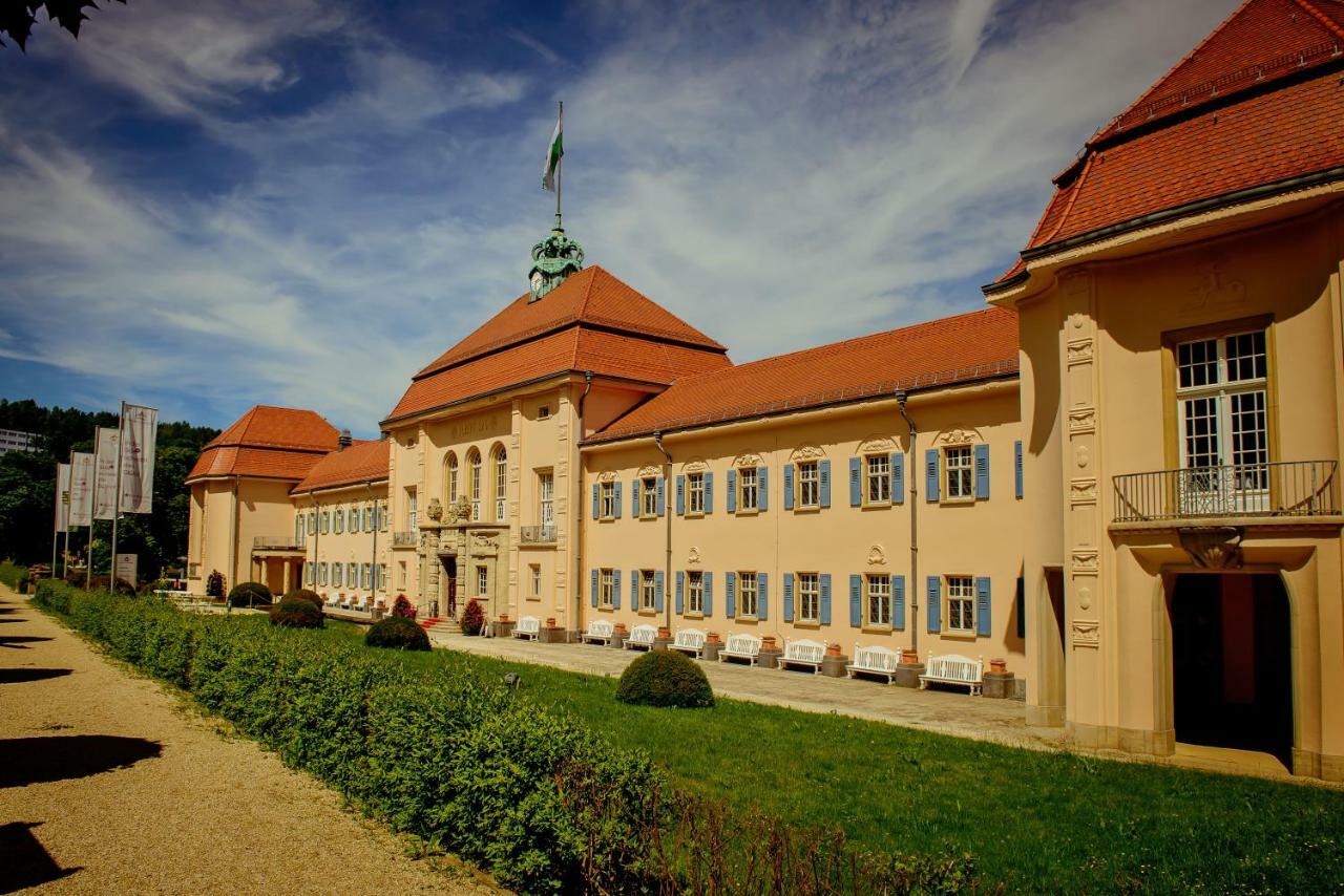 Hotel-Pension Heimburg Bad Elster Exteriör bild